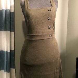 Corduroy Jumper dress